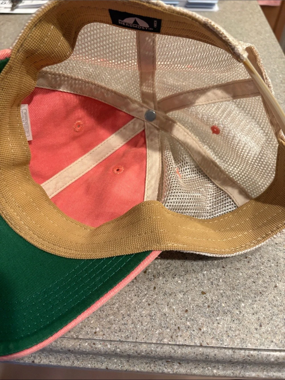 Salty Coral Mesh-Back Baseball Hat